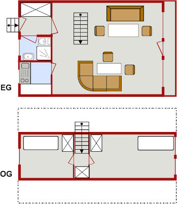 Haus Vermietung - Campingpark Dockweiler Mühle